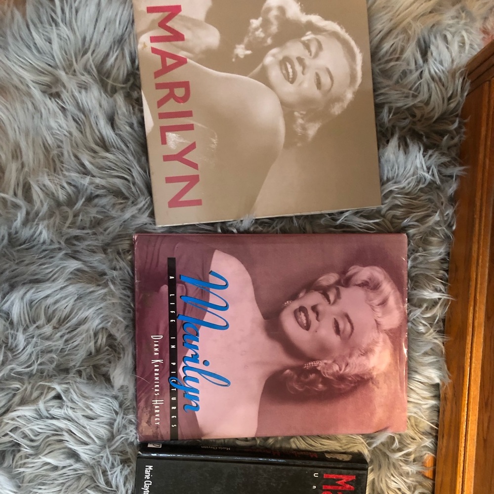 Marylin Monroe Coffee Table Books